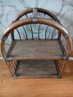 Retro rotan wandrek, Huis en Inrichting, Woonaccessoires | Wanddecoraties, Gebruikt, Ophalen