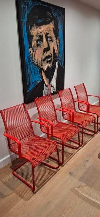 4 x vintage IKEA Väsman stoelen van 2004 in nieuwstaat beschikbaar voor biedingen