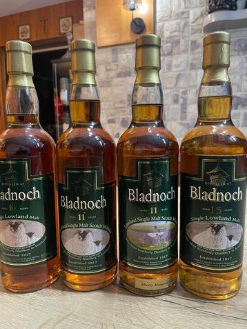 Collection de whisky Bladnoch