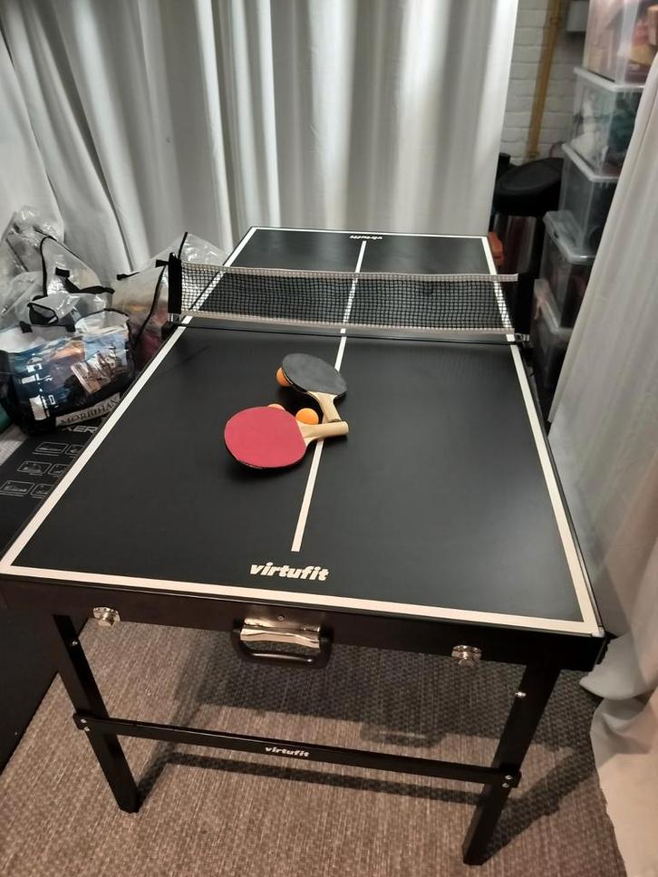 Mini table ping pong, Sport en Fitness, Tafeltennis, Ophalen