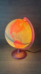Wereldbol - met licht - roze, Ophalen, Zo goed als nieuw