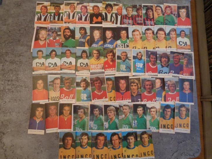 VOETBAL PRENTEN WIKKELS PERRETTE DE BEUKELAAR 66x, Hobby en Vrije tijd, Stickers en Plaatjes, Zo goed als nieuw, Verzenden
