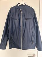 Lederlook jas 3 xl, Ophalen of Verzenden, Zo goed als nieuw, Overige maten, Blauw