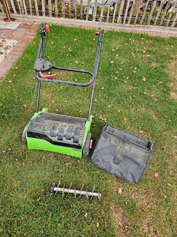 Verticuteermachine, Enlèvement, Utilisé