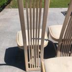 Ceruse houten stoelen, Gebruikt, Hout, Ophalen