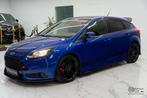 Ford Focus 2.0 EcoBoost ST! Recaro! KW, navi, airco!, Auto's, Gebruikt, Zwart, 4 cilinders, Blauw