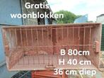 GRATIS WOONBAKKEN 35 stuks, Dieren en Toebehoren