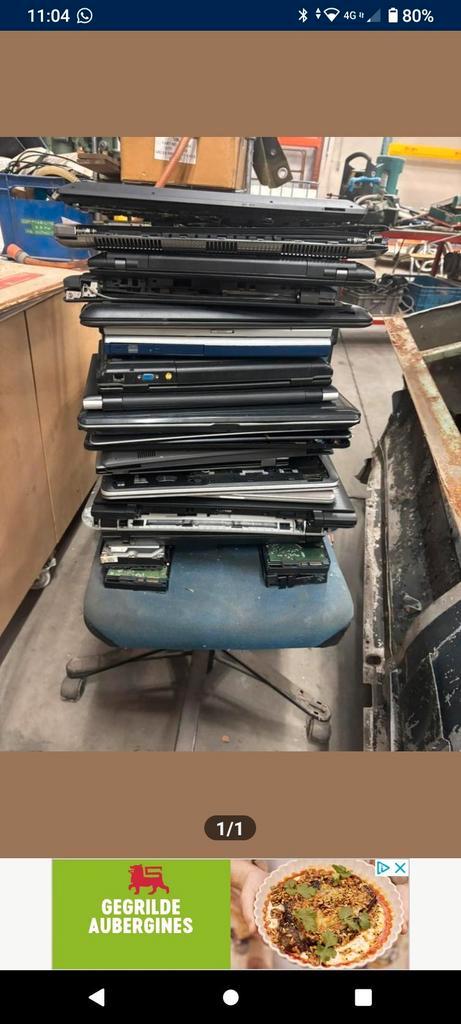 Opkoper pc,s , laptops , computer onderdelen, Computers en Software, Windows Laptops, Zo goed als nieuw, Ophalen