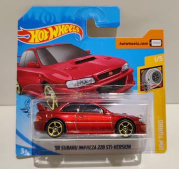 Hot Wheels '98 Subaru Impreza 22b STI Candy Red (2020) beschikbaar voor biedingen