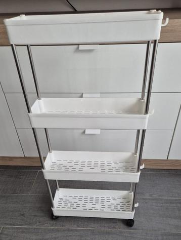 Badkamer- of keukenwagen 40x13 cm hoogte 88 cm beschikbaar voor biedingen