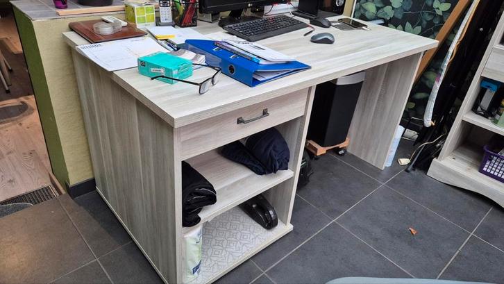 Bureau et meuble de bureau, Maison & Meubles, Bureaux, Utilisé, Bureau, Enlèvement