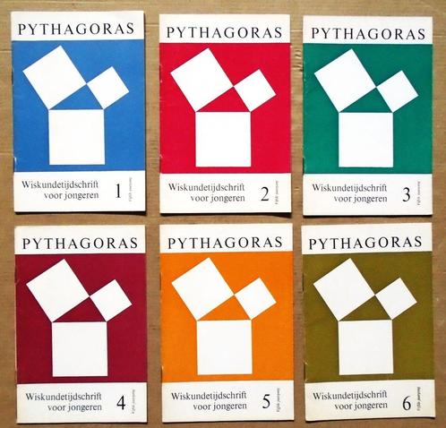 Pythagoras, Wiskundetijdschrift voor jongeren - Jrg 1965/66, Collections, Revues, Journaux & Coupures, Journal ou Magazine, 1960 à 1980