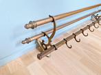 Art Deco koperen kapstok, 1920-30s, Wandkapstok, Gebruikt, 100 tot 150 cm, ...