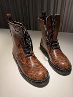 Nieuwe boots (dames) kunststof maat 40, Bruin, Lage of Enkellaarzen, Nieuw, Ophalen of Verzenden