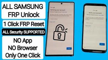 Samsung Google lock "Frp" Vergrendeling Weghalen beschikbaar voor biedingen