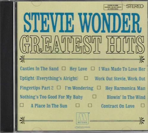 CD Stevie Wonder's Greatest Hits, Cd's en Dvd's, Cd's | Jazz en Blues, Zo goed als nieuw, Jazz en Blues, 1980 tot heden, Ophalen