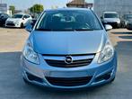 Opel Corsa 1.4L Benzine 90PK, Auto's, Zwart, 65 kW, Blauw, Bedrijf