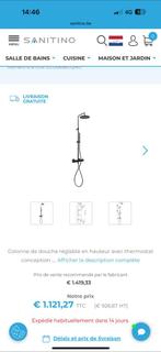 Paffoni, Maison & Meubles, Enlèvement, Comme neuf, Noir