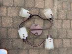 Plafondlamp spots, Ophalen, Gebruikt, Glas, Plafondspot of Wandspot