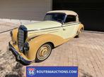 Mercedes-Benz 220A Cabriolet | 1952 | Route 66 Auctions, Auto's, Zwart, Mercedes-Benz, Bedrijf, Handgeschakeld