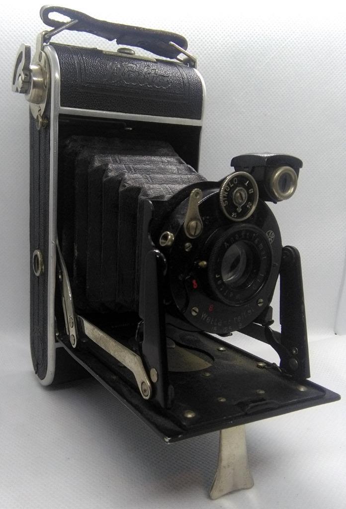 Welta balgcamera uit 1932 📷 (fiat lux)😉, Verzamelen, Foto-apparatuur en Filmapparatuur, Fototoestel, Voor 1940, Ophalen of Verzenden