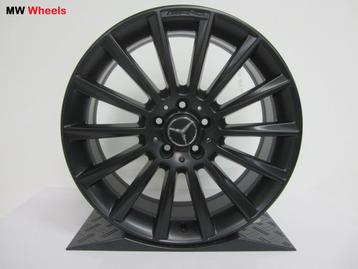 Originele Mercedes 19 inch AMG velgen C Klasse W205 satijn beschikbaar voor biedingen