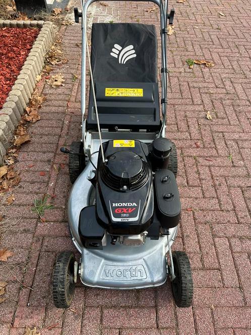 Auto-tracteur Honda puissant, Jardin & Terrasse, Tondeuses à gazon, Comme neuf, Bac de ramassage, Enlèvement ou Envoi