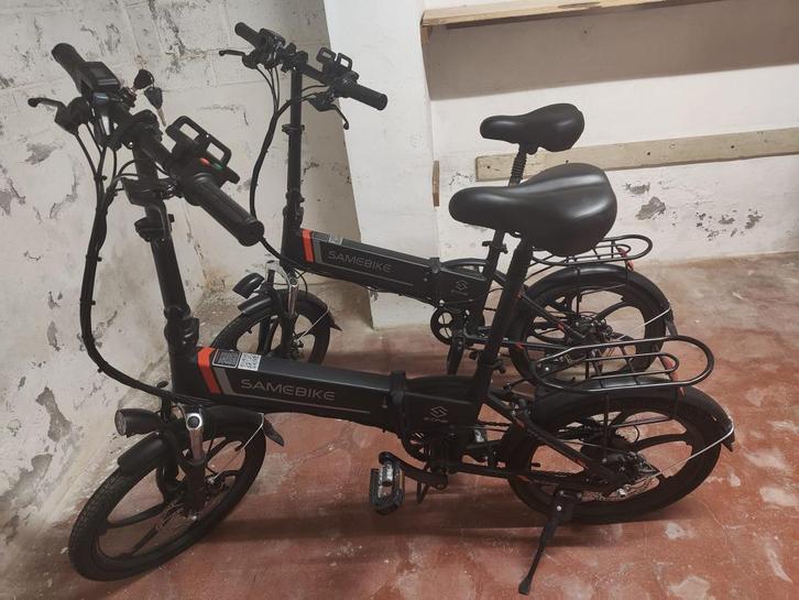 SAMEBIKE elektrische vouwfietsen, Fietsen en Brommers, Elektrische fietsen, Gebruikt, Overige merken, Ophalen