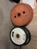 Olympische schijven te koop, Sport en Fitness, Ophalen, Zo goed als nieuw