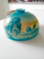 Antiek opaline lampenkapje, Antiek en Kunst, Ophalen of Verzenden