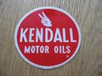 Vintage Sticker Kendall Motor Oils , Ophalen of Verzenden, Zo goed als nieuw, Auto of Motor