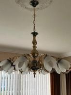 kroonluchter, Huis en Inrichting, Lampen | Kroonluchters, Ophalen, Zo goed als nieuw, Glas, Klassiek