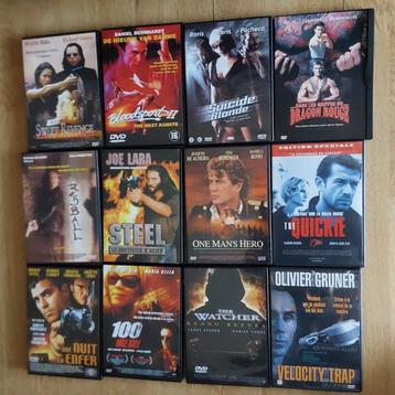 41 DVD ’S ORIGINAL EN PARFAIT ÉTAT // TOUT GENRES beschikbaar voor biedingen