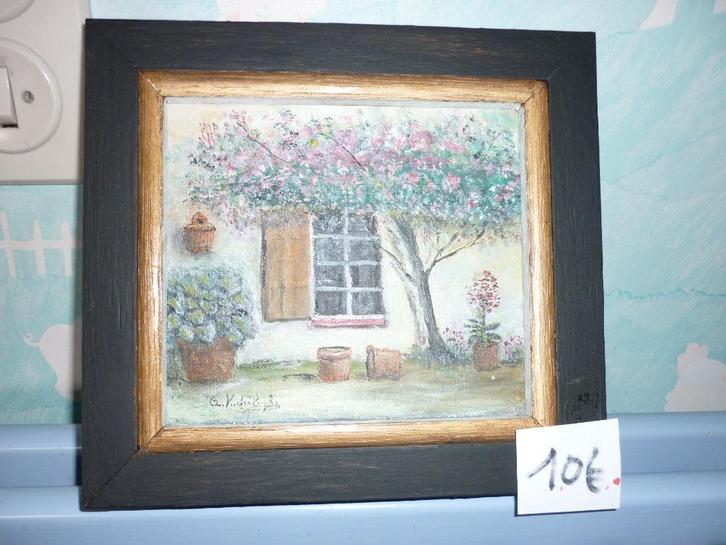 Schilderijtjes, Antiek en Kunst, Kunst | Schilderijen | Klassiek, Ophalen of Verzenden