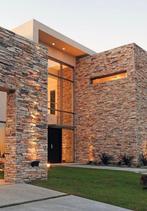 Natuursteen Rocks Yellow Kwartsiet(Oranje) 3-5cm inhoud 18M2, Ophalen, Overige materialen, Wandtegels, Nieuw