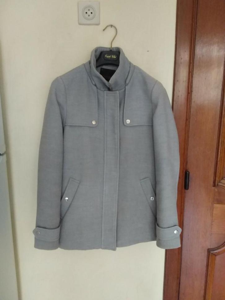 Licht grijze driekwart vest ., Kleding | Dames, Jassen | Winter, Zo goed als nieuw, Maat 36 (S), Ophalen of Verzenden