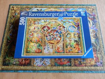 nr.71 - Puzzel: disney familie - 500 stukjes beschikbaar voor biedingen