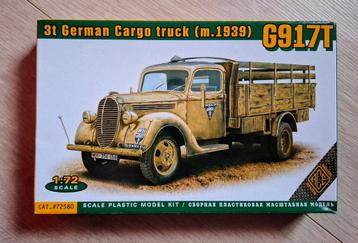 G917T 3t German Cargo Truck Scale:1/72