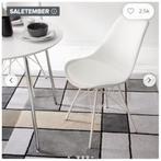 4 witte eetkamerstoelen, Ophalen, Nieuw
