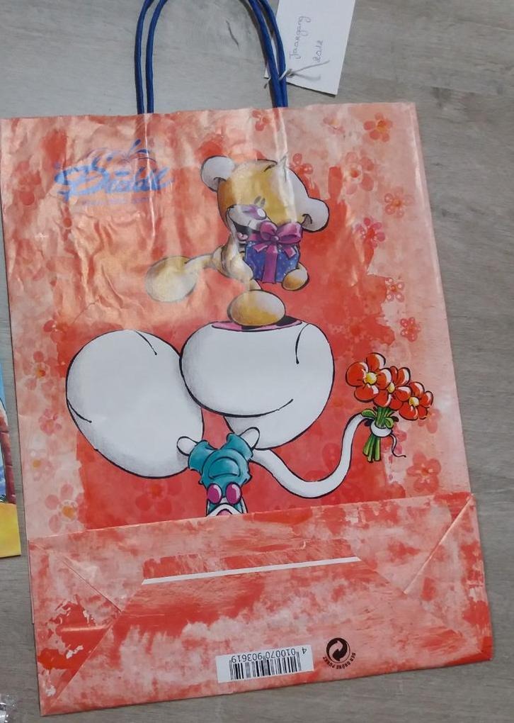Diddl Pakket Pimboli 7 cadeauzakken , diverse maten, Verzamelen, Diddl, Tas, Koffer of Zak, Pimboli, Ophalen of Verzenden