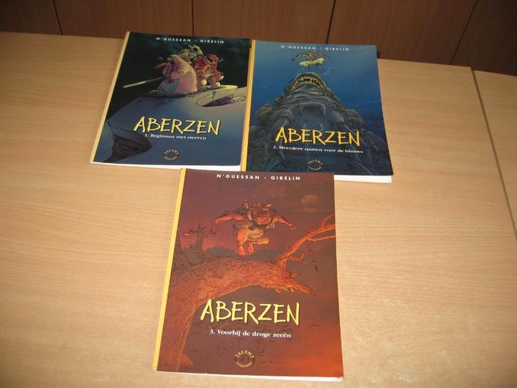 Aberzen : Complete reeks., Livres, BD, Utilisé, Série complète ou Série, Enlèvement ou Envoi