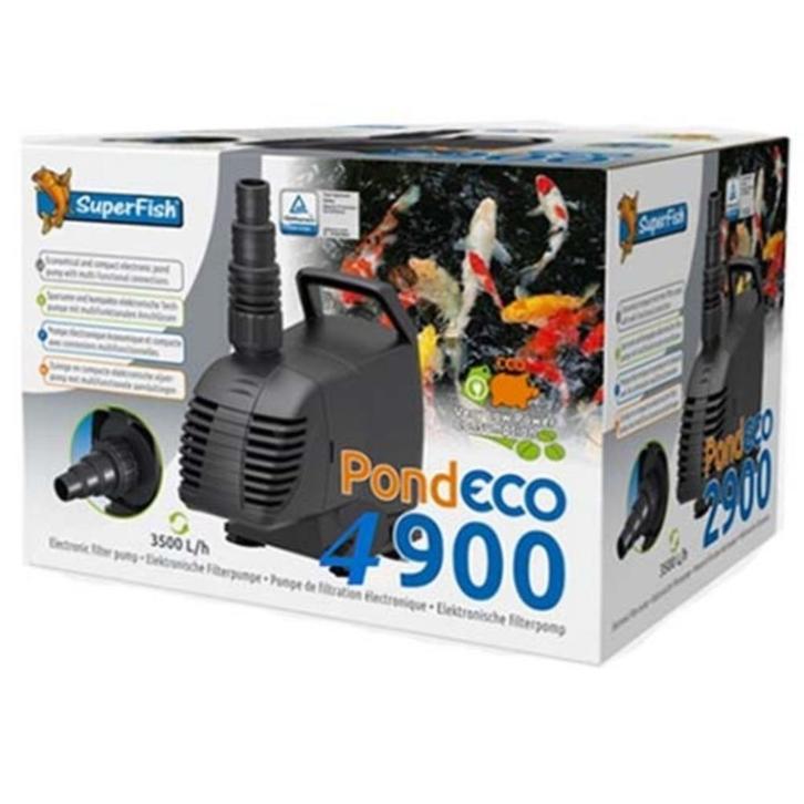 Pompe de bassin économique SuperFish Pond Eco 4900-29W, Jardin & Terrasse, Accessoires pour étangs, Neuf, Pompe de bassin, Enlèvement ou Envoi