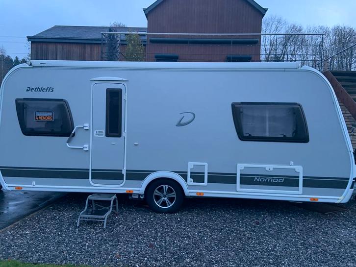 Caravane dethleffs, Caravans en Kamperen, Caravans, Particulier, Dethleffs, Reservewiel, Ophalen