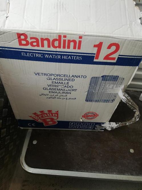 BANDINI BRAÜN 12 liter elektrische boiler, Doe-het-zelf en Bouw, Chauffageketels en Boilers, Ophalen of Verzenden