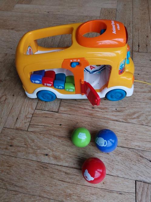 Bus - Rol en Dol / Animo'bus - Vtech, Kinderen en Baby's, Speelgoed | Fisher-Price, Zo goed als nieuw, Auto of Voertuig, Met licht