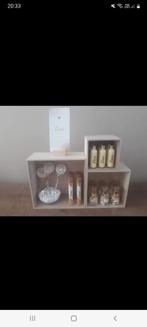 Presentatie doopsuiker 3 houten bakjes, Ophalen, Zo goed als nieuw, Geboortebord