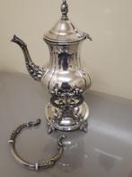 Towle silverplate: verzilverde thee-/koffiepot met verwarmer, Antiek en Kunst, Antiek | Zilver en Goud, Ophalen, Zilver