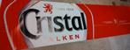 Grote spandoek bier Cristal Alken, Ophalen of Verzenden, Zo goed als nieuw