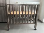 Park Bopita taupe 100x80 cm met toebehoren, Kinderen en Baby's, Ophalen, Zo goed als nieuw, Rechthoekig, In hoogte verstelbaar