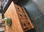 Salontafel teak 90x90, Huis en Inrichting, Ophalen, Zo goed als nieuw